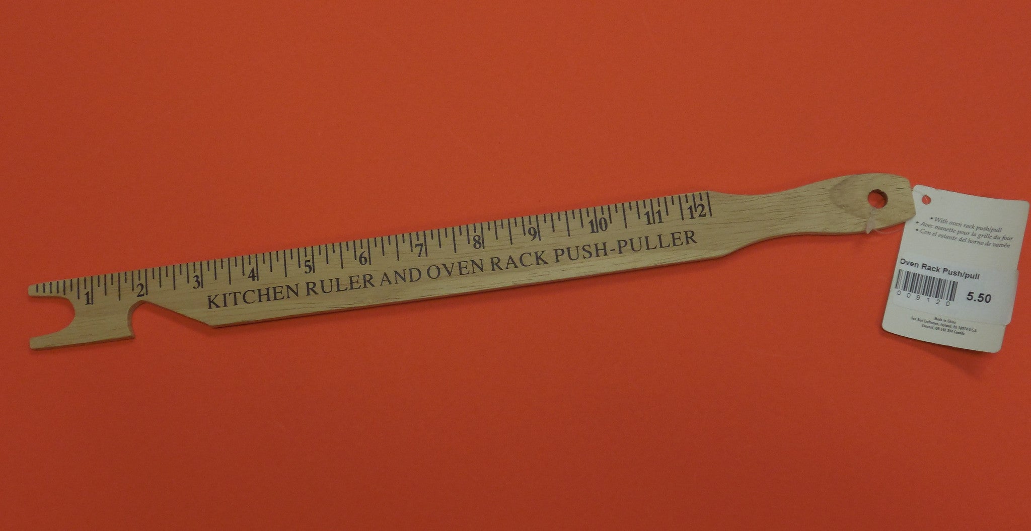 Push-Pull Kitchen Ruler