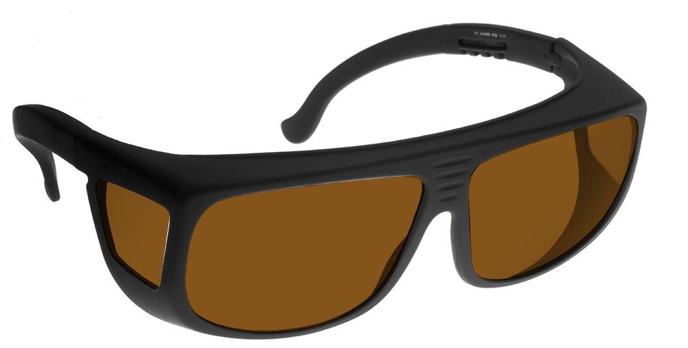 NOIR Amber filters in black frames