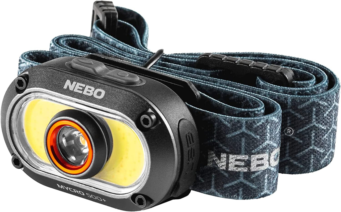 Head lamp with adjustable strap